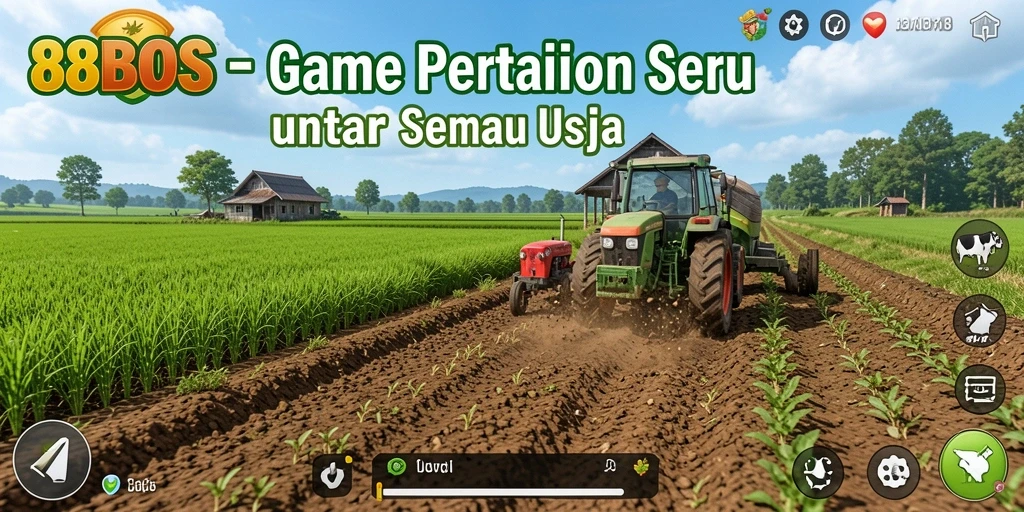 Tampilan konsep pertanian yang menarik dalam 88BOS.