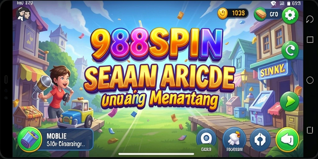 Tampilan aksi seru dari gameplay 988SPIN yang menantang.