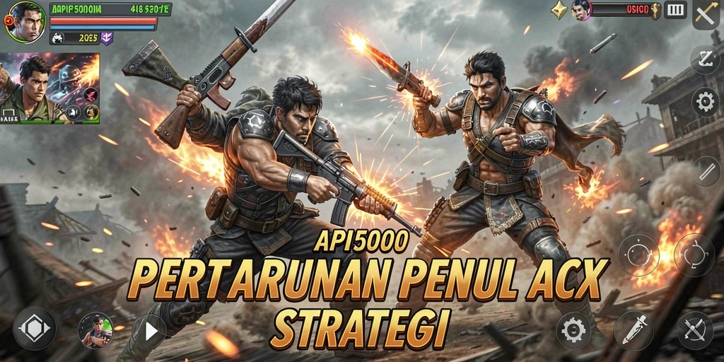 Tangkapan layar menarik dari pertandingan epic di API5000.