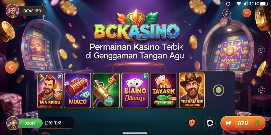 Screenshot utama BCKASINO yang menampilkan gameplay Kasino yang menarik.
