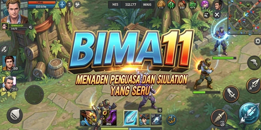 Tampilan gameplay BIMA11 yang mendebarkan dan realistis.
