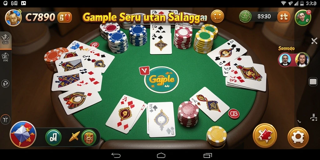 Tampilan gameplay C7890 yang menarik dan interaktif.