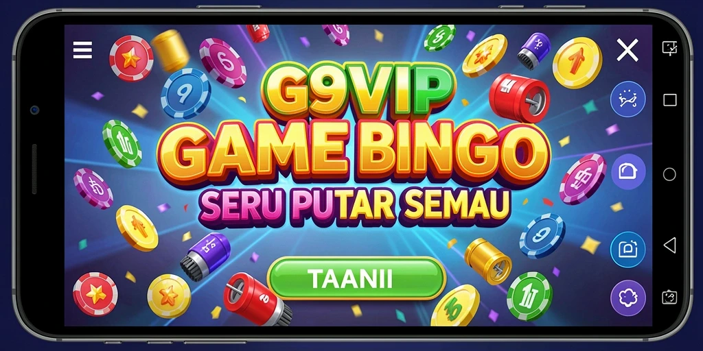 Tampilan gameplay Bingo yang seru dan interaktif di G9VIP.