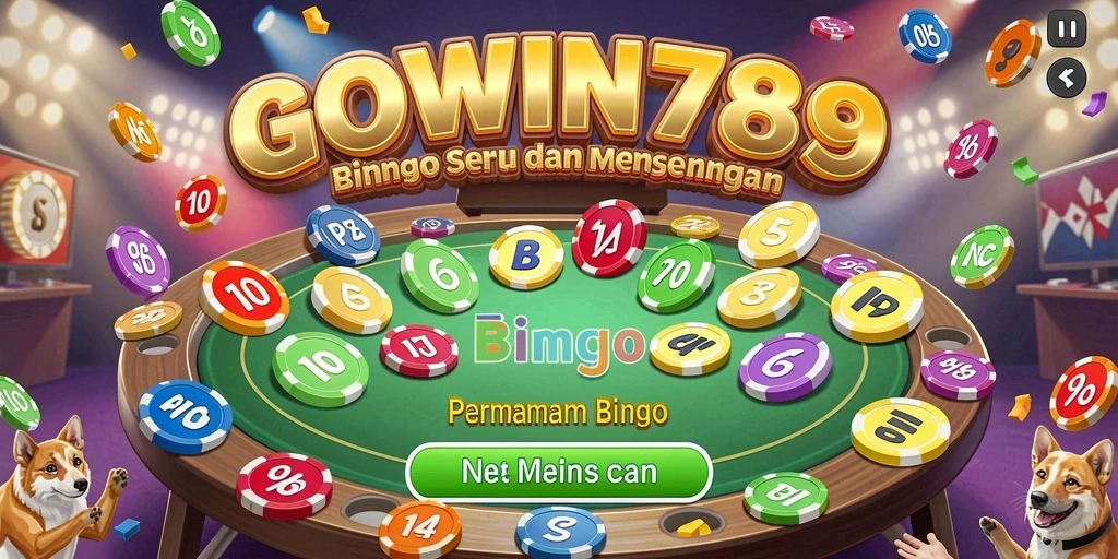 Tampilan gameplay GOWIN789 yang menarik dan penuh warna.