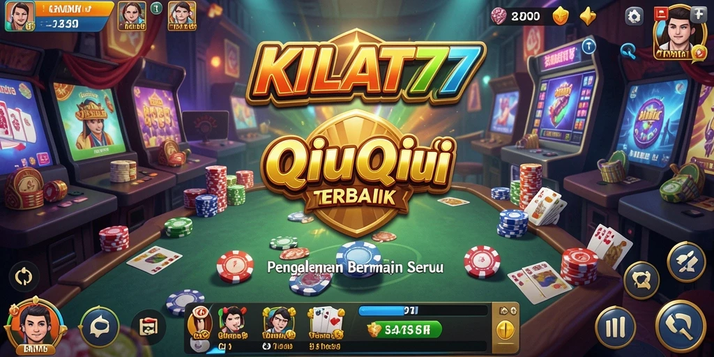Gameplay seru KILAT77 dalam aksi penuh tantangan QiuQiu.