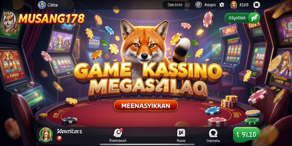Gameplay Kasino yang seru dan menghibur di MUSANG178.