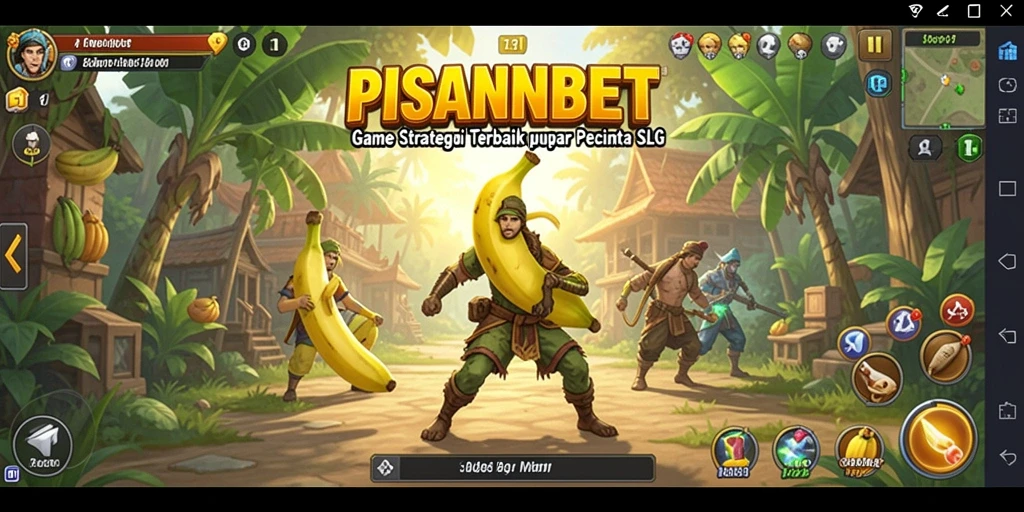 Tampilan gameplay menarik dengan aksi strategi intens.