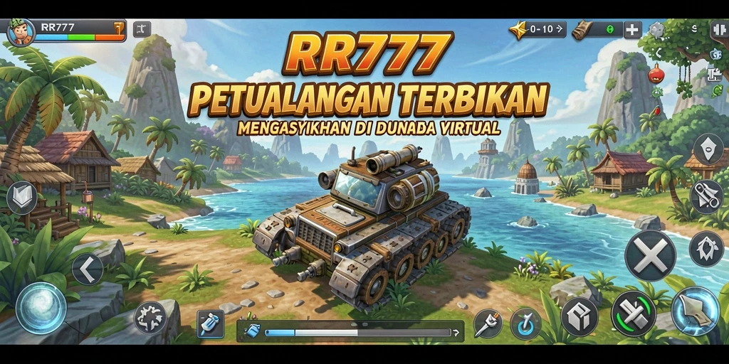 Screenshot gameplay Open World RR777 menampilkan petualangan dan eksplorasi yang seru.