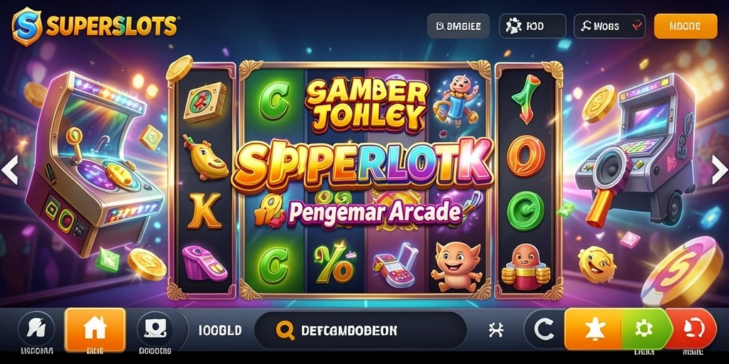 Tampilan screenshot gameplay SUPERSLOTS yang seru dan mengasyikkan.