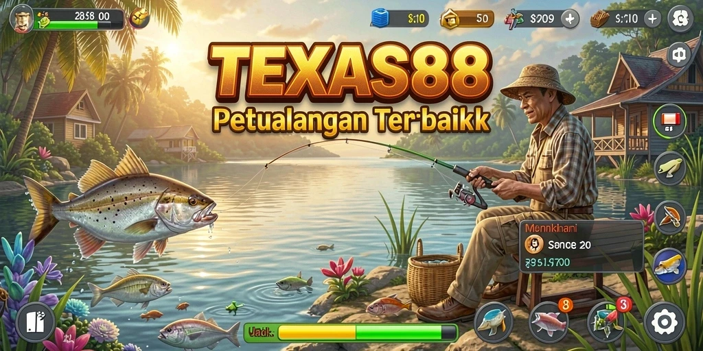 Gameplay TEXAS88 yang menarik dan penuh warna.