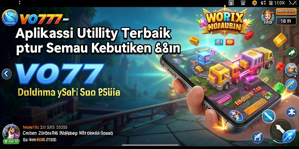 Tampilan VO777 dengan fitur-fitur Utility yang beragam dan menarik.
